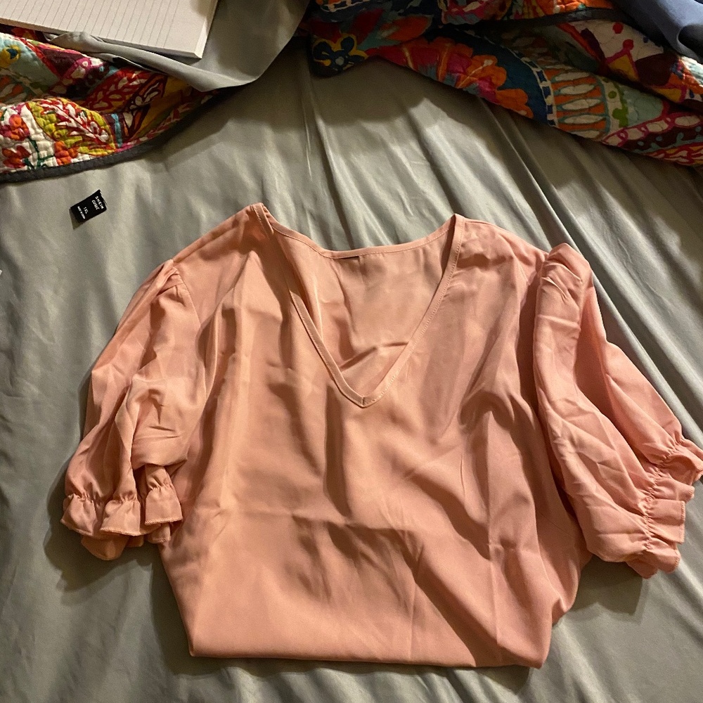 Light pink blouse